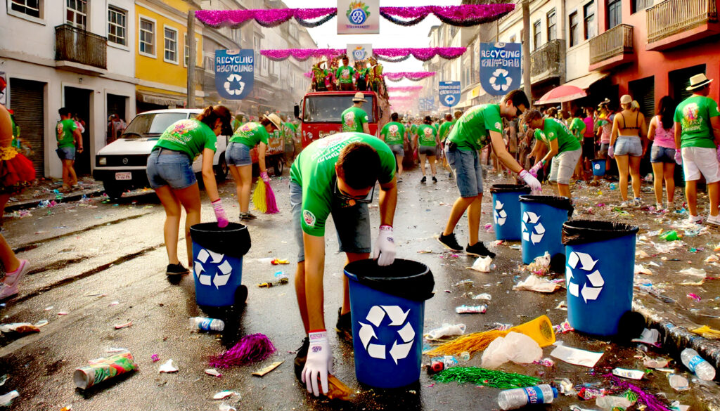 O Carnaval é uma das festas mais animadas do ano, reunindo milhares de pessoas nas ruas para celebrar.