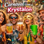 Durante a folia, o uso de copos adequados evita desperdícios, acidentes e substituições constantes. Conheça alguns dos destaques da Krystalon para o período carnavalesco.